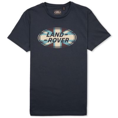 Мужская футболка Land Rover Men's Union Flag Graphic T-shirt, Navy