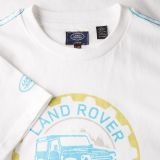 Футболка для мальчиков Land Rover Boys Off-road Graphic T-shirt, White, артикул LBTC281WTP