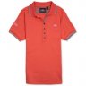 Женская рубашка-поло Land Rover Women's Oval Badge Polo Shirt, Coral