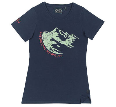 Женская футболка Land Rover Women's Adventure Graphic T-Shirt, Navy