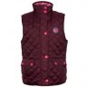 Стеганый жилет для девочек Land Rover Girls Gilet, Plum