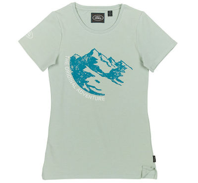 Женская футболка Land Rover Women's Adventure Graphic T-Shirt, Mint Green