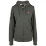 Женская толстовка с капюшоном Jaguar Women's Full Zip Hoodie, Grey Marl