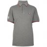 Мужская рубашка-поло Jaguar Men's Growler Graphics Polo Shirt, Grey Marl