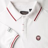 Мужская рубашка-поло Jaguar Men's Growler Graphics Polo Shirt, White, артикул JAPM004WTB