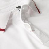 Мужская рубашка-поло Jaguar Men's Growler Graphics Polo Shirt, White, артикул JAPM004WTB