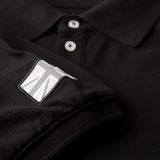 Мужская рубашка-поло Jaguar Men's Leaper Logo Polo Shirt, Black, артикул JDPM777BKB