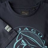 Мужская футболка Jaguar Men's Large Growler Graphic T-shirt, Navy / Blue, артикул JATM003NVB