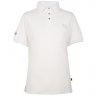 Мужская рубашка-поло Jaguar Men's Leaper Logo Polo Shirt, White