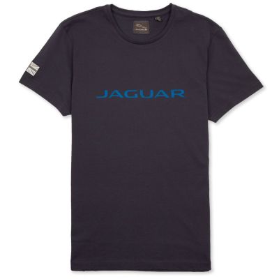 Мужская футболка Jaguar Men's Wordmark Graphic T-shirt, Navy / Blue