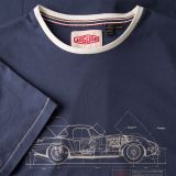 Мужская футболка Jaguar Men's Heritage Graphic T-Shirt, Navy, артикул JDTM702NVB