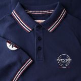 Мужская рубашка-поло Jaguar Men's Heritage Polo Shirt, Navy, артикул JDPM703NVB