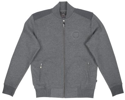 Мужской кардиган на молнии Jaguar Men's Full Zip Sweatshirt, Grey