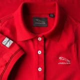 Женская рубашка-поло Jaguar Women's Leaper Logo Polo Shirt, Red, артикул JDPW769RDI