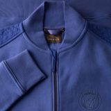 Мужской кардиган на молнии Jaguar Men's Full Zip Sweatshirt, Blue, артикул JC2M318BLB