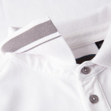 Мужская рубашка-поло Jaguar Men's Leaper Logo Polo Shirt, White, артикул JCPM025WTB