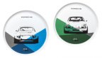 Набор из двух коллекционных тарелок Porsche RS 2.7 Collection, Plates, Set of 2 No. 2, Limited Edition, blue/green