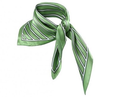 Женский шелковый платок Skoda Womans Scarf, Green