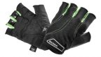 Велоперчатки Skoda Cycling Gloves, Gel Padding, Black/Green