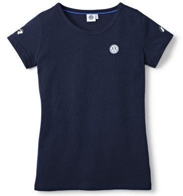 Женская футболка Volkswagen Motorsport T-Shirt, Ladies, Dark Blue