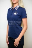 Женская рубашка-поло Volkswagen Amarok Ladies Polo Shirt, Blue, артикул 2H1084240530