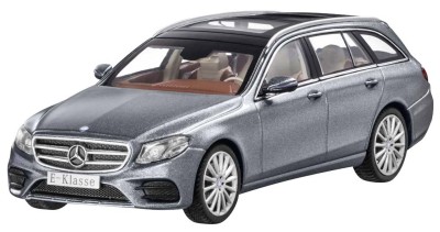 Модель Mercedes-Benz E-Class Estate, AMG Line, Selenite Grey, Scale 1:43