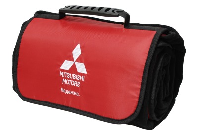 Сумка-плед Mitsubishi Plaid-Bag, Black-Red