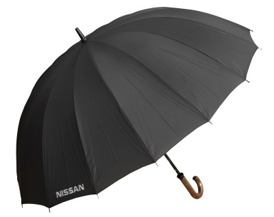 Зонт-трость Nissan Stick Umbrella, Extra Strong, Black
