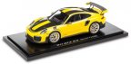 Модель автомобиля Porsche 911 GT2 RS, Scale 1:18, Racing Yellow / Black