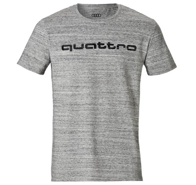 Мужская футболка Audi quattro Mens T-Shirt, Grey