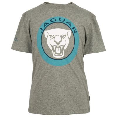 Футболка для мальчиков Jaguar Boys' Growler Graphic T-Shirt, Grey Marl