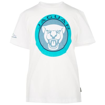 Футболка для мальчиков Jaguar Boys' Growler Graphic T-Shirt, White