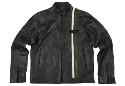 Мужская кожаная куртка Jaguar Men's Heritage Leather Jacket, Black