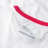 Футболка для девочек Jaguar Girls' Car Graphic T-Shirt, White/Pink, артикул JDTC813WTO