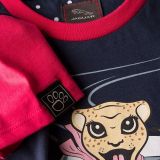 Футболка для девочек Jaguar Girls' Car Graphic T-Shirt, Navy/Pink, артикул JDTC813RDO