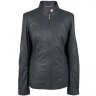 Женская кожаная куртка Jaguar Women's Heritage Leather Jacket, Grey