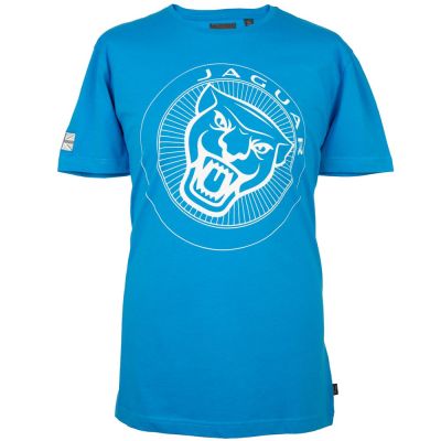 Мужская футболка Jaguar Men's Large Growler Graphic T-shirt, Blue/White