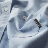 Мужская рубашка Land Rover Men's Oxford Shirt, Blue, артикул LCSM327BLB