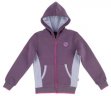 Толстовка для девочек Land Rover Girls' Full Zip Hoodie, Plum