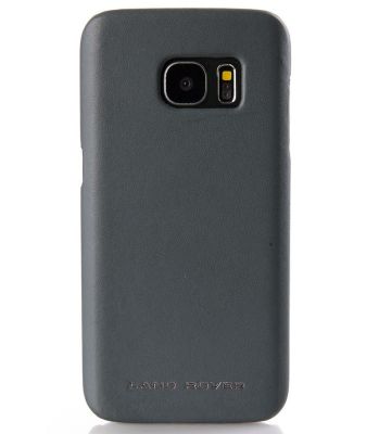 Кожаный чехол Land Rover для Samsung Galaxy S7, Grey