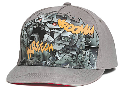 Детская бейсболка Audi Sport Kids Cap Comic Print, size 53-55cm, Grey