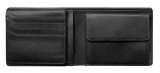 Мужской кожаный кошелек Audi Men's Wallet Leather, Black, артикул 3141700100
