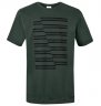Мужская футболка MINI JCW Stripes Men's T-Shirt, Racing Green