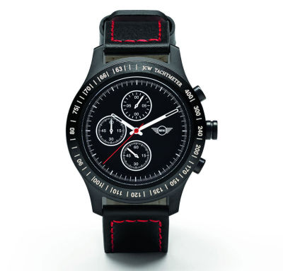 Спортивный хронограф MINI JCW Tachymeter Watch, Black