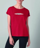 Женская футболка MINI JCW Logo T-Shirt Women’s, Chili Red, артикул 80142454490