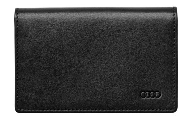 Кожаный футляр для визитных карт Audi Business Card Holder, Black