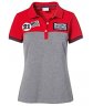 Женское поло Porsche Women’s Polo Shirt, Martini Racing Collection, Red/Melange