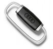 Брелок Audi Key ring steel - leather rings