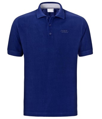 Мужская рубашка-поло Audi Poloshirt, Men, Classic Logo, Blue