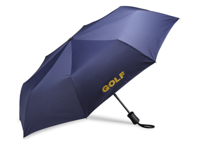 Складной автоматический зонт Volkswagen Golf Umbrella, Blue